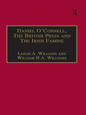 cover image of Daniel O'Connell, the British Press and the Irish Famine